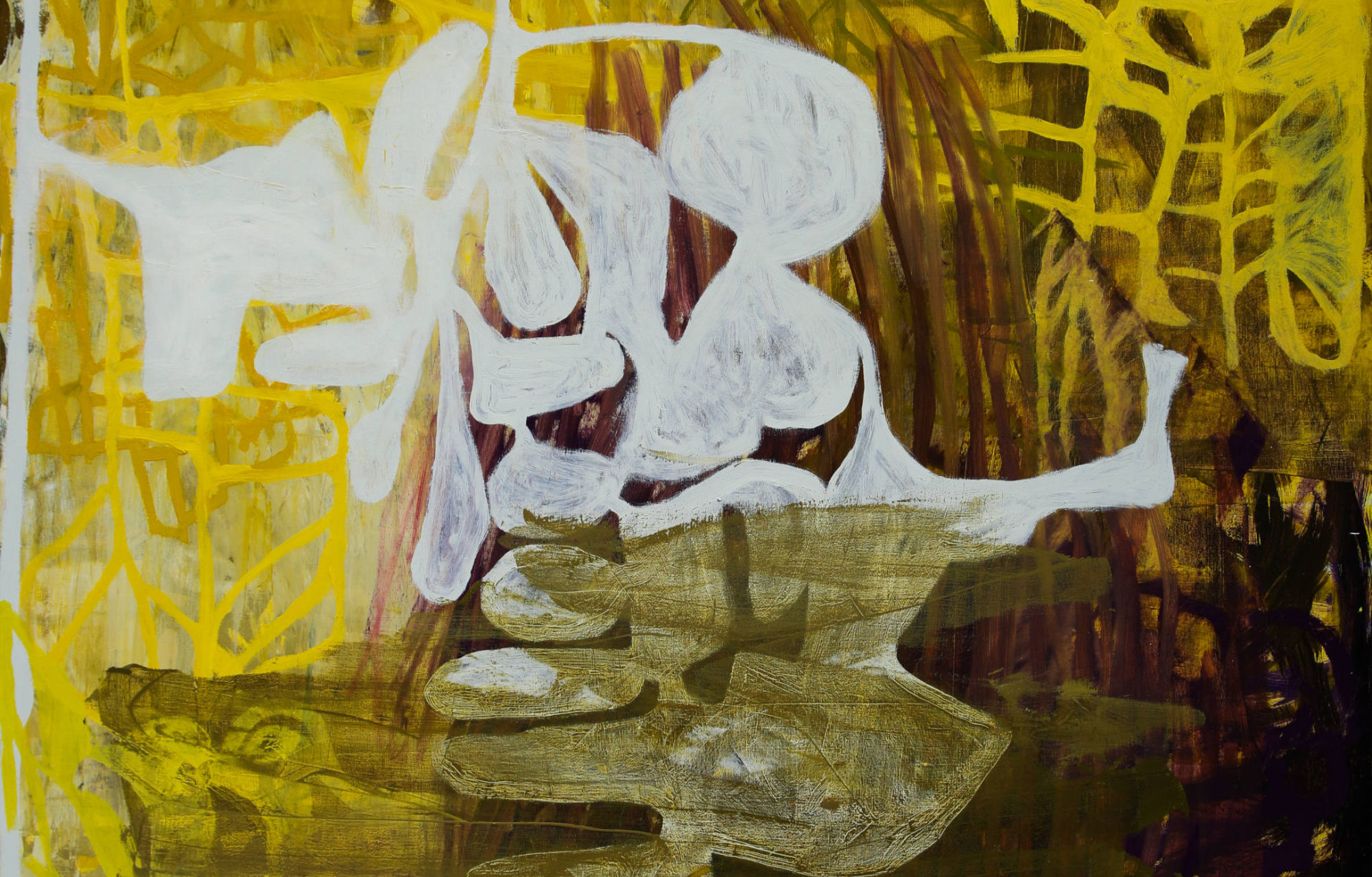 Dances 2024 Detailansicht Axel Plöger Malerei